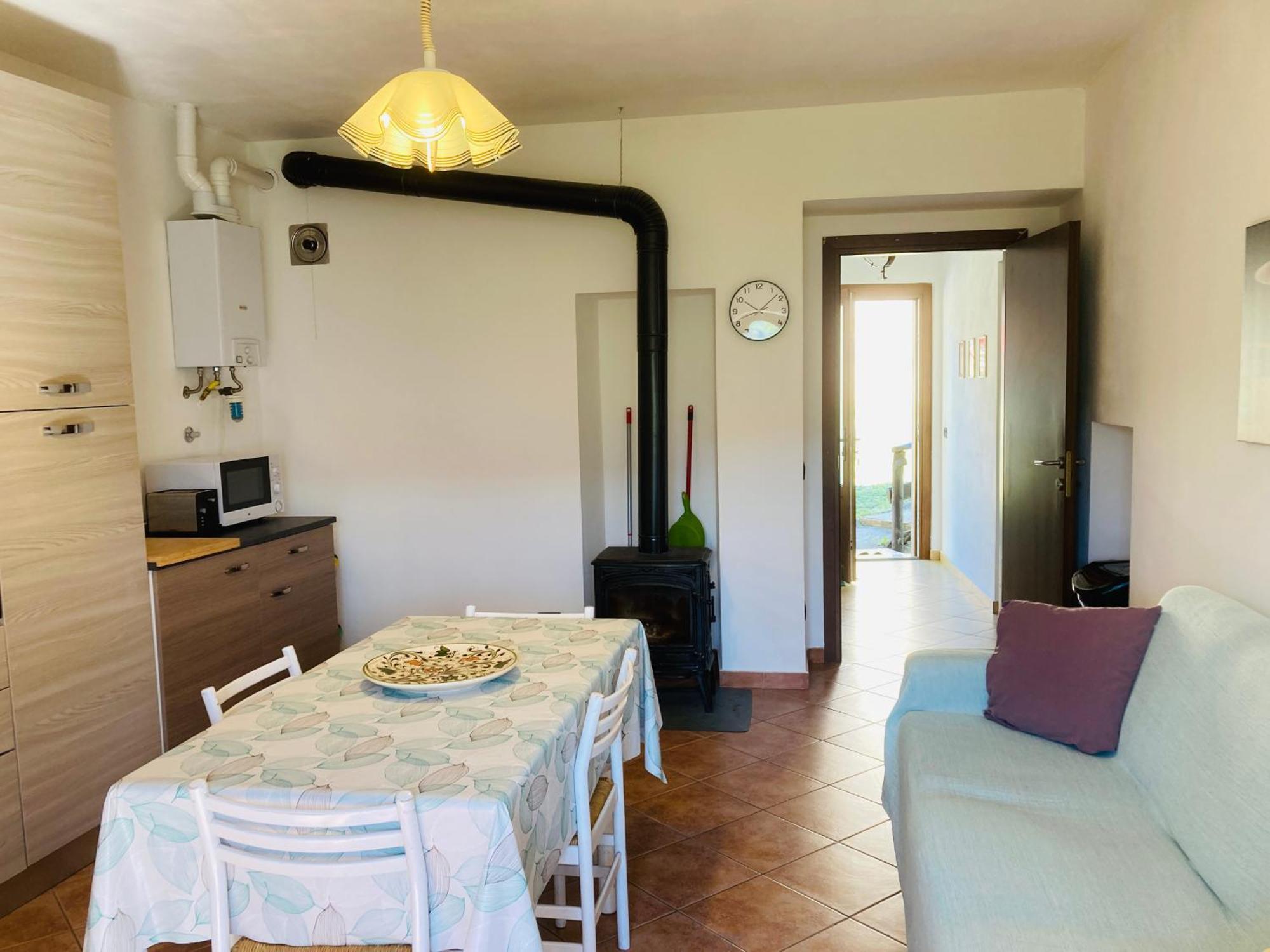 Casa Nella Natura A Bobbio Eksteriør billede
